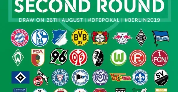 DFB Pokal 2. tur kurası bugün TSİ 19:00'da çekiliyor
