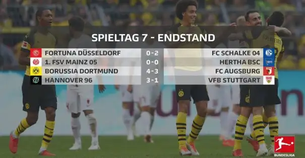 Bundesliga 'da 16:30 maçları sona erdi 