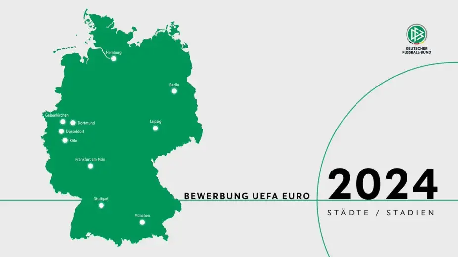 Almanya'nın EURO2024 'te maçlara evsahipliği yapacak şehirleri