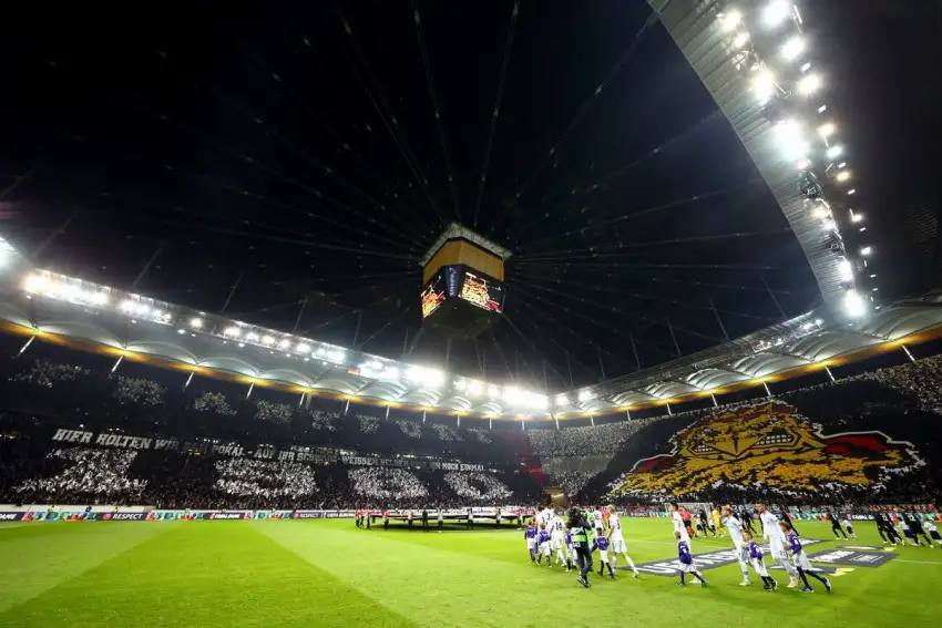 Commerzbank Arena'da UEFA Avrupa Ligi fırtınası