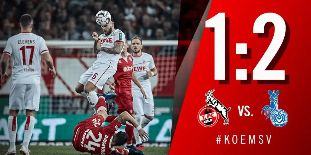 Köln'den sürpriz yenilgi! 