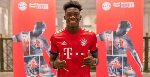 Karşınızda Alphonso Davies!