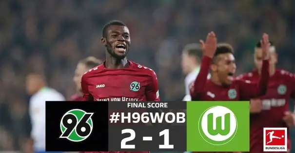 Bundesliga'da haftanın açılış maçında Hannover Wolfsburg'u 2-1 mağlup etti