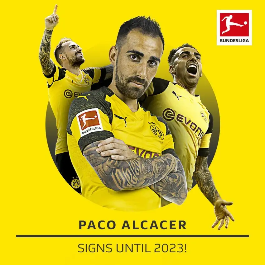 Borussia Dortmund Alcacer'in satın alma hakkını kullandı