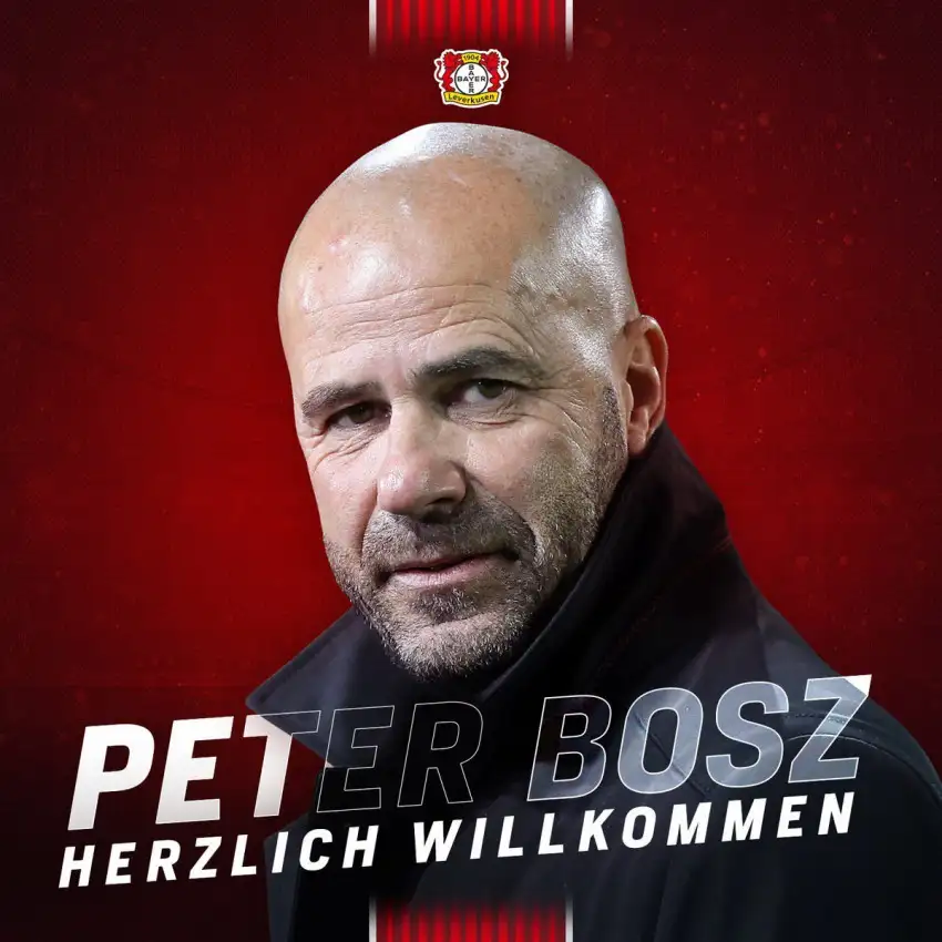 Peter Bosz Leverkusen'in Yeni Teknik Direktörü Oldu
