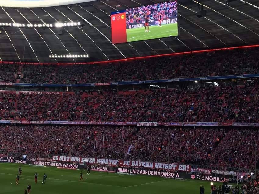 Bayern Münih taraftarları: "Sadece bir şampiyon var, ona da Bayern derler"