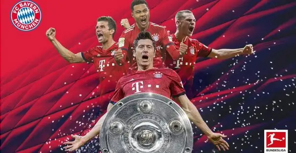 2018/19 SEZONU BUNDESLİGA ŞAMPİYONU BAYERN MÜNİH