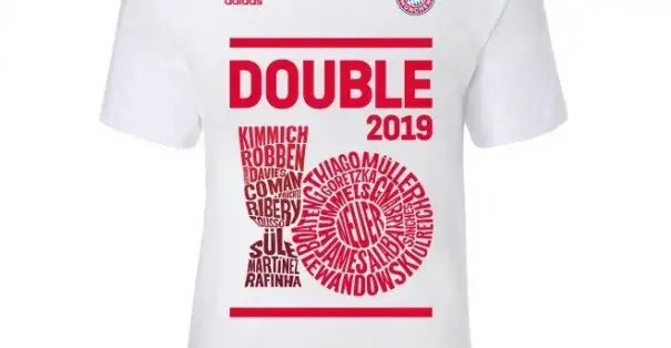 Bayern Münih "Double 2019" temalı ürünlerini resmi sitesinden satışa çıkardı
