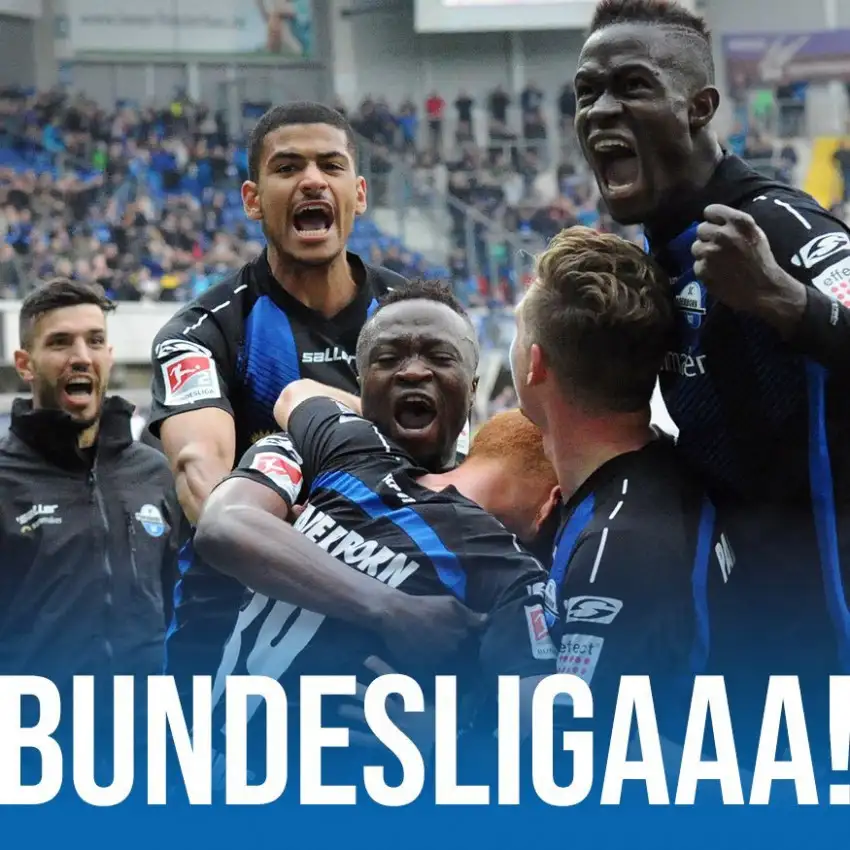 Bundesliga'ya yükselen 2. takım Paderborn oldu