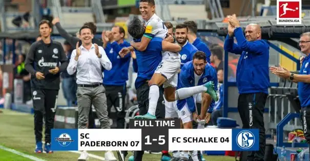 Schalke 04 Paderborn'u 5-1 mağlup etti