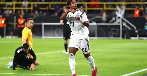 24 yaşındaki Serge #Gnabry milli takımdaki gollerine devam ediyor