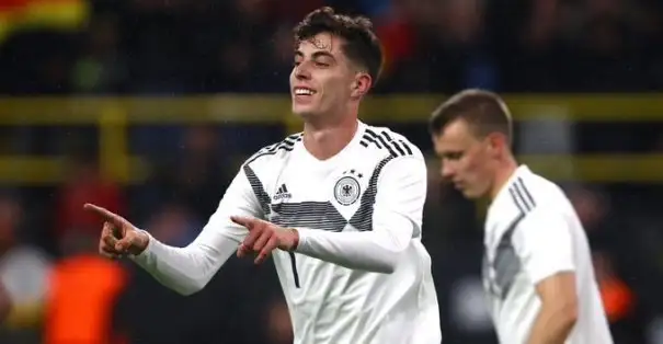 Arjantin karşısında milli formayla ilk kez gol atan Kai Havertz: 
