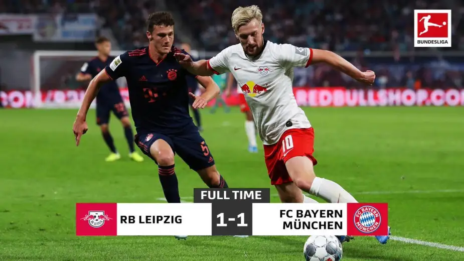RB Leipzig ile Bayern Münih 1-1 berabere kaldı