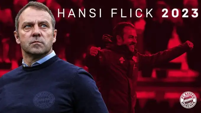 Bayern Münih Hansi Flick ile 2023'e kadar uzattığını duyurdu