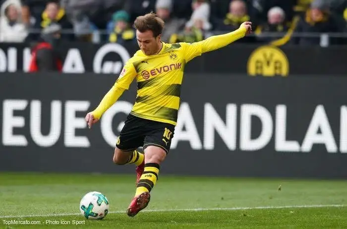 Mario Götze Dortmund'dan ayrılacağını açıkladı