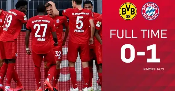 der Klassiker'in galibi Bayern Münih!