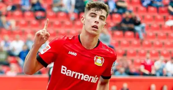 Kai Havertz, 21 yaşını doldurmadan Bundesliga'da 35 gol atan ilk isim oldu