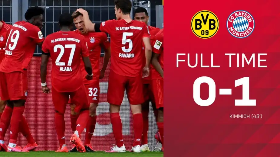 der Klassiker'in galibi Bayern Münih!