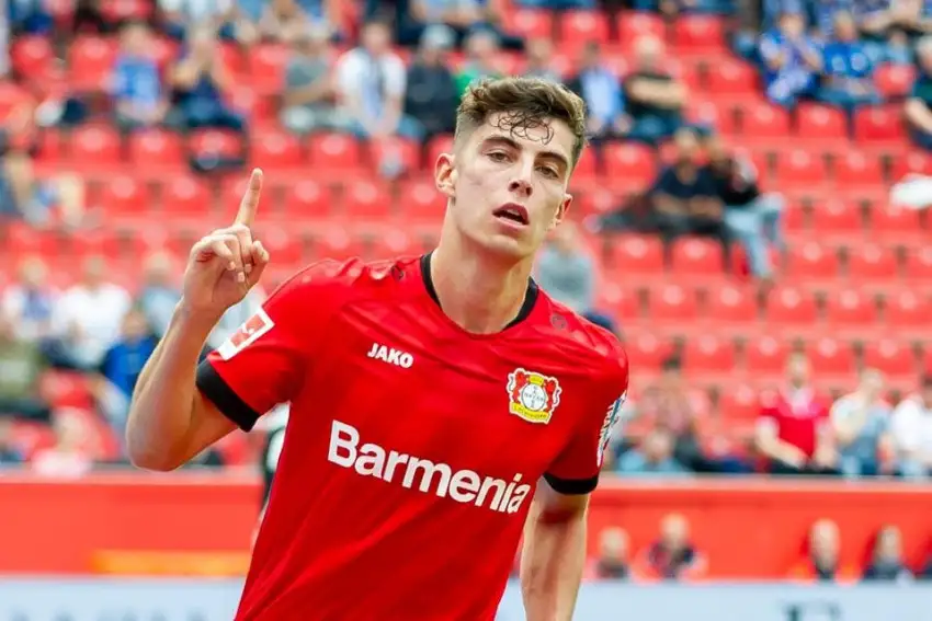 Kai Havertz, 21 yaşını doldurmadan Bundesliga'da 35 gol atan ilk isim oldu
