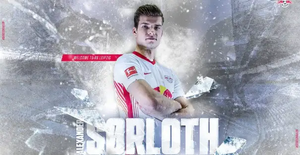 Alexander #Sörloth resmen RB Leipzig'te!