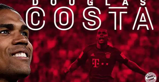 Bayern Münih Juventus'ta forma giyen 30 yaşındaki Douglas Costa'yı kiralık olarak kadrosuna dahil etti