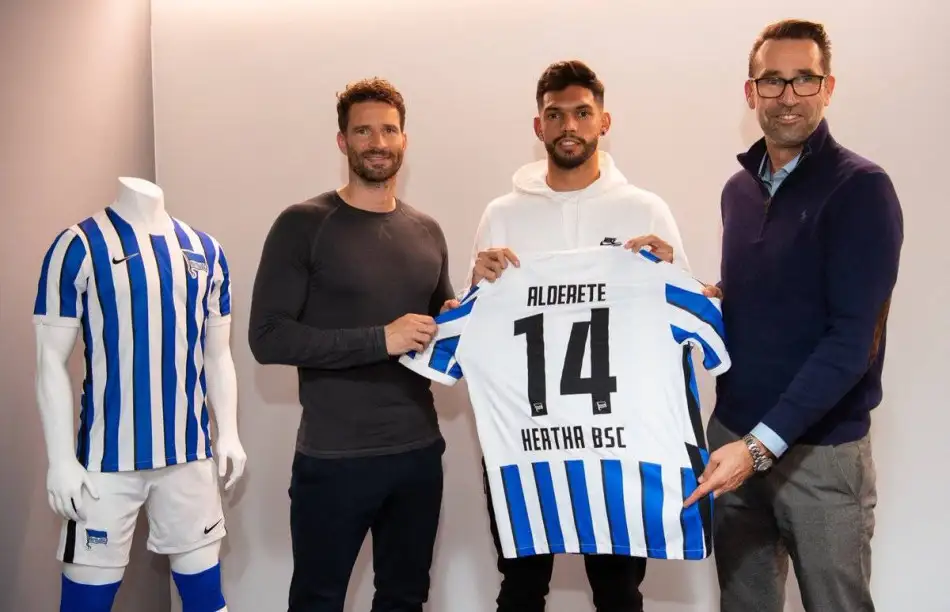 Hertha Berlin Basel'de forma giyen 23 yaşındaki Omar Alderete'yi transfer etti