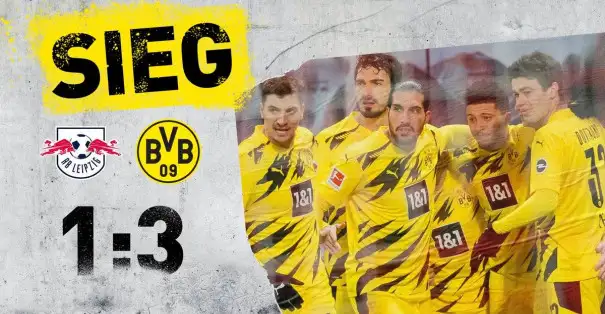 Borussia Dortmund deplasmanda RB Leipzig'i 3-1 ile geçti