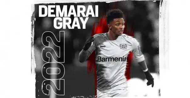 Bayer Leverkusen Demarai Gray'ı transfer etti