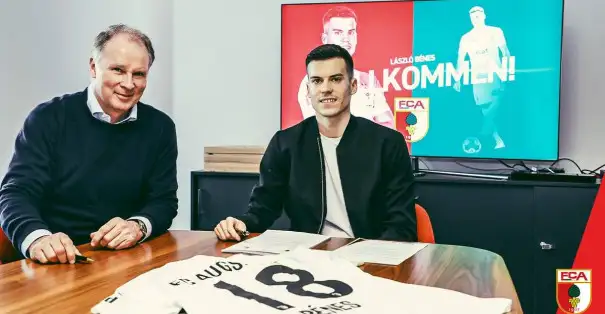 Augsburg Laszlo Benes'i sezon sonuna kadar kiraladı