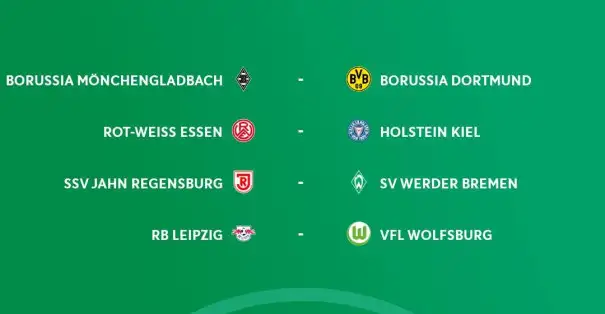 DFB Pokal'de çeyrek final kurası çekildi