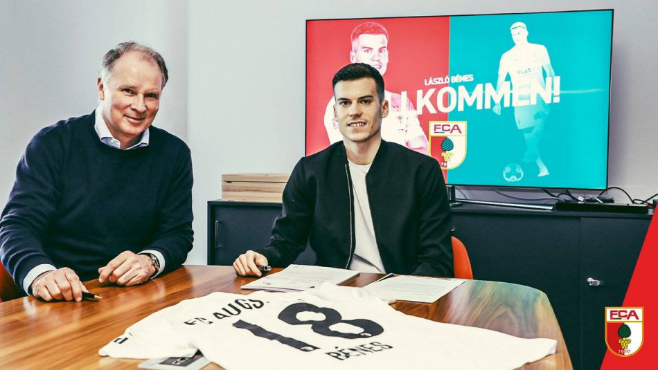Augsburg Laszlo Benes'i sezon sonuna kadar kiraladı Augsburg Laszlo Benes'i sezon sonuna kadar kiraladı