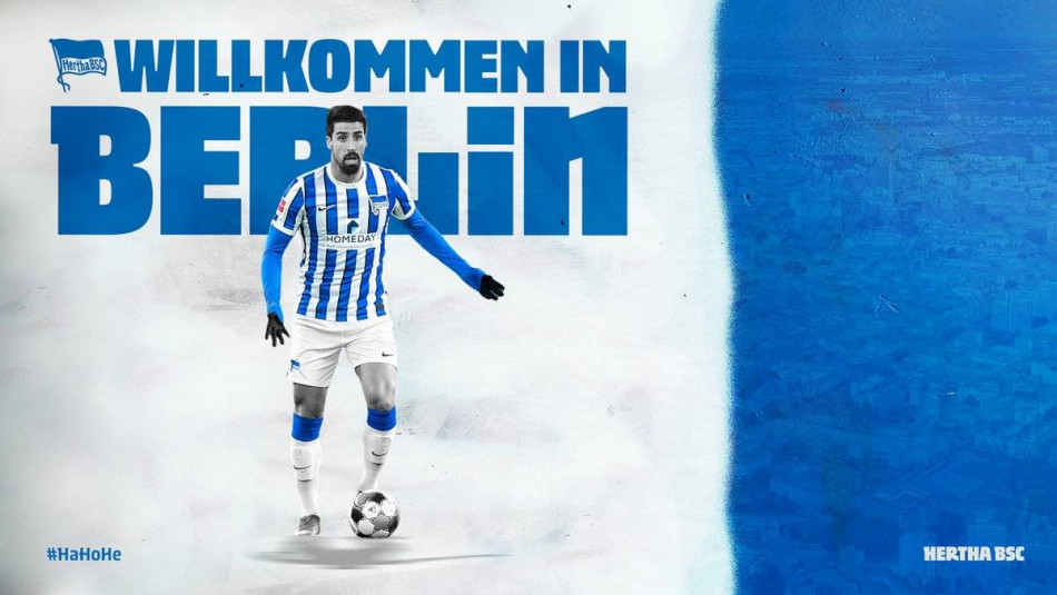 Sami Khedira resmen Hertha Berlin'de Sami Khedira resmen Hertha Berlin'de
