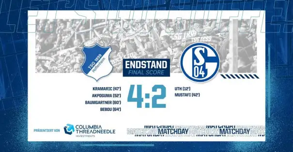 Schalke 04 öne geçtiği maçı 2-0'dan 4-2 verdi