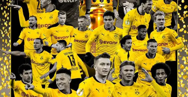 DFBPokal Borussia Dortmund'un!