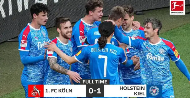 Holstein Kiel büyük avantaj yakaladı