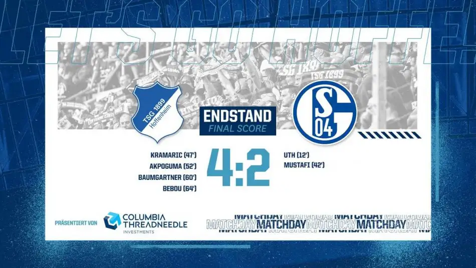 Schalke 04 öne geçtiği maçı 2-0'dan 4-2 verdi