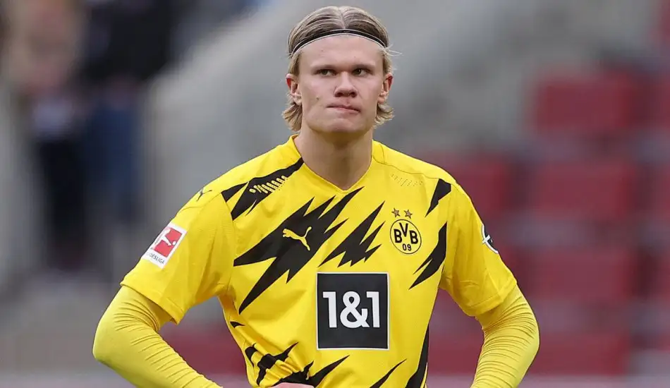 Sakatlığı bulunan Erling Haaland RB Leipzig maçında forma giyemeyecek
