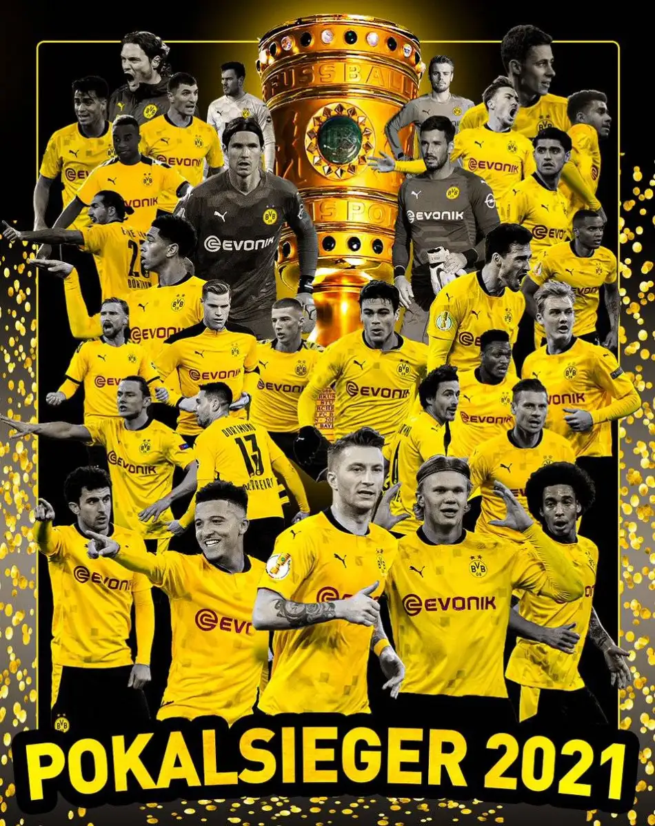 DFBPokal Borussia Dortmund'un!