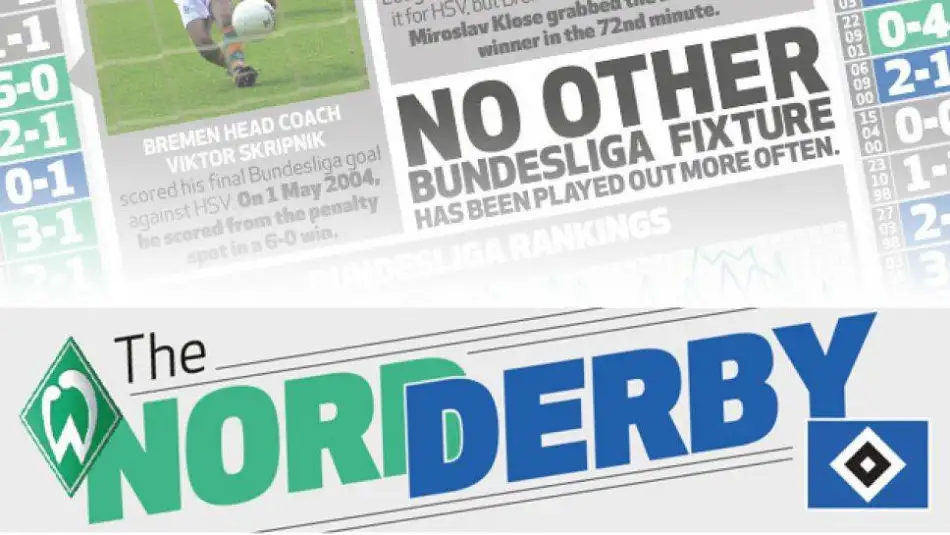 "Kuzey derbisi" Werder Bremen - Hamburg rekabeti kaldığı yerden devam edecek