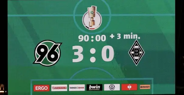 Borussia Mönchengladbach'ın bu sezon DFB Pokal özeti