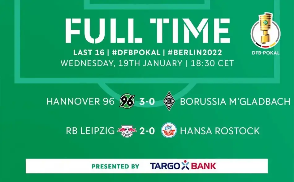 DFB Pokal'de sürprizler devam ediyor